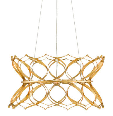 Currey & Co. Clelia Gold Chandelier 9000-0799