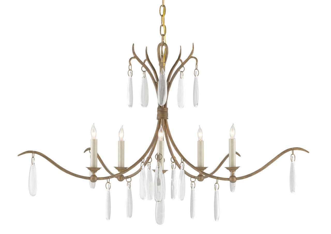 Currey & Co. Marshallia Small Chandelier 9000-0810