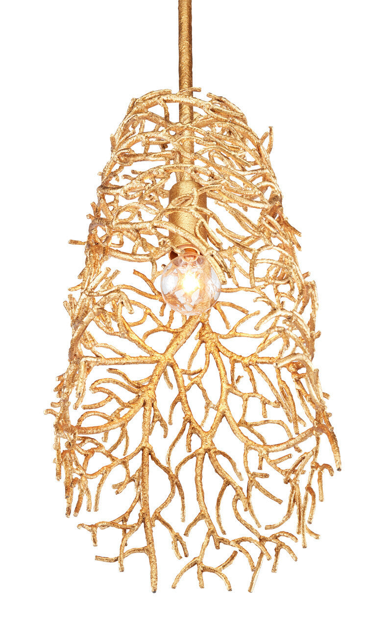 Currey & Co. Sea Fan Pendant 9000-0844