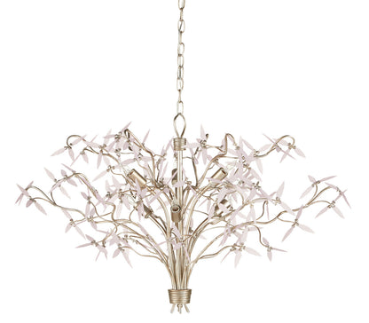 Currey & Co. Gloriana Silver Chandelier 9000-0846