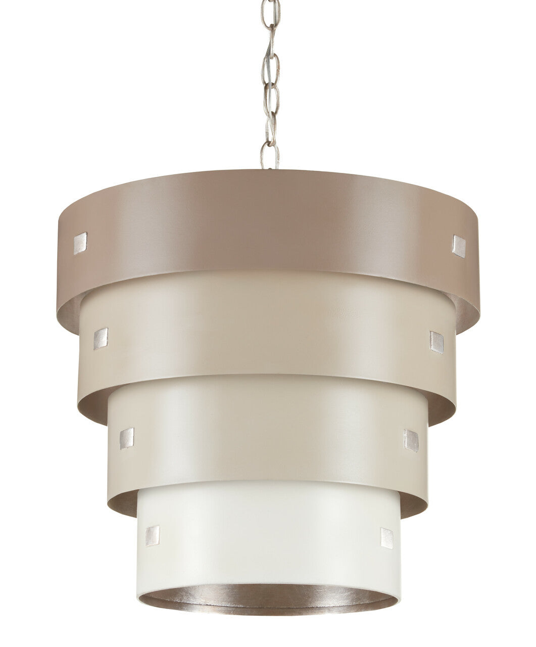 Currey & Co. Graduation Taupe Pendant 9000-0852