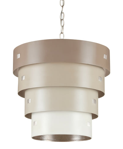 Currey & Co. Graduation Taupe Pendant 9000-0852