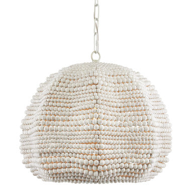 Currey & Co. Octavia White Pendant 9000-0864