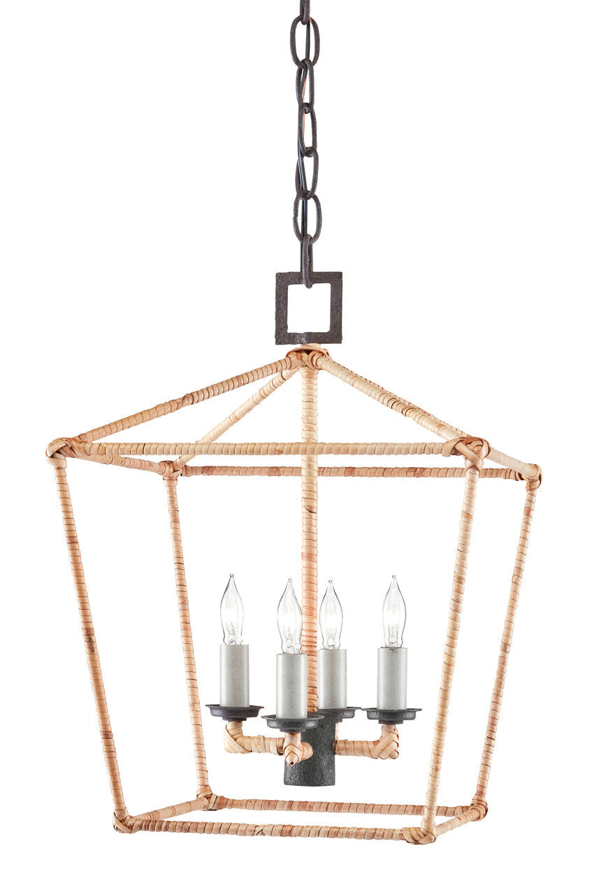 Currey & Co. Denison Small Natural Lantern 9000-0873