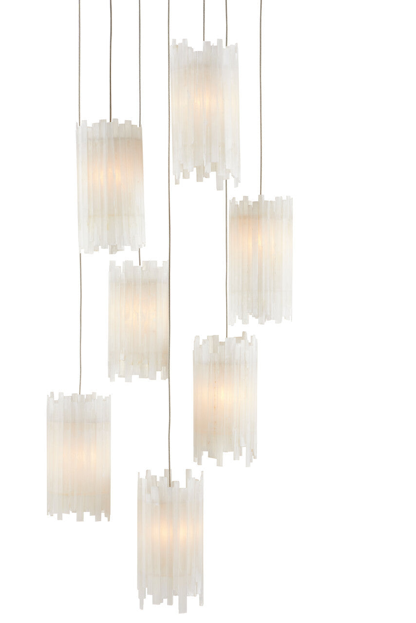 Currey & Co. Escenia 7-Light Multi-Drop Pendant 9000-0883