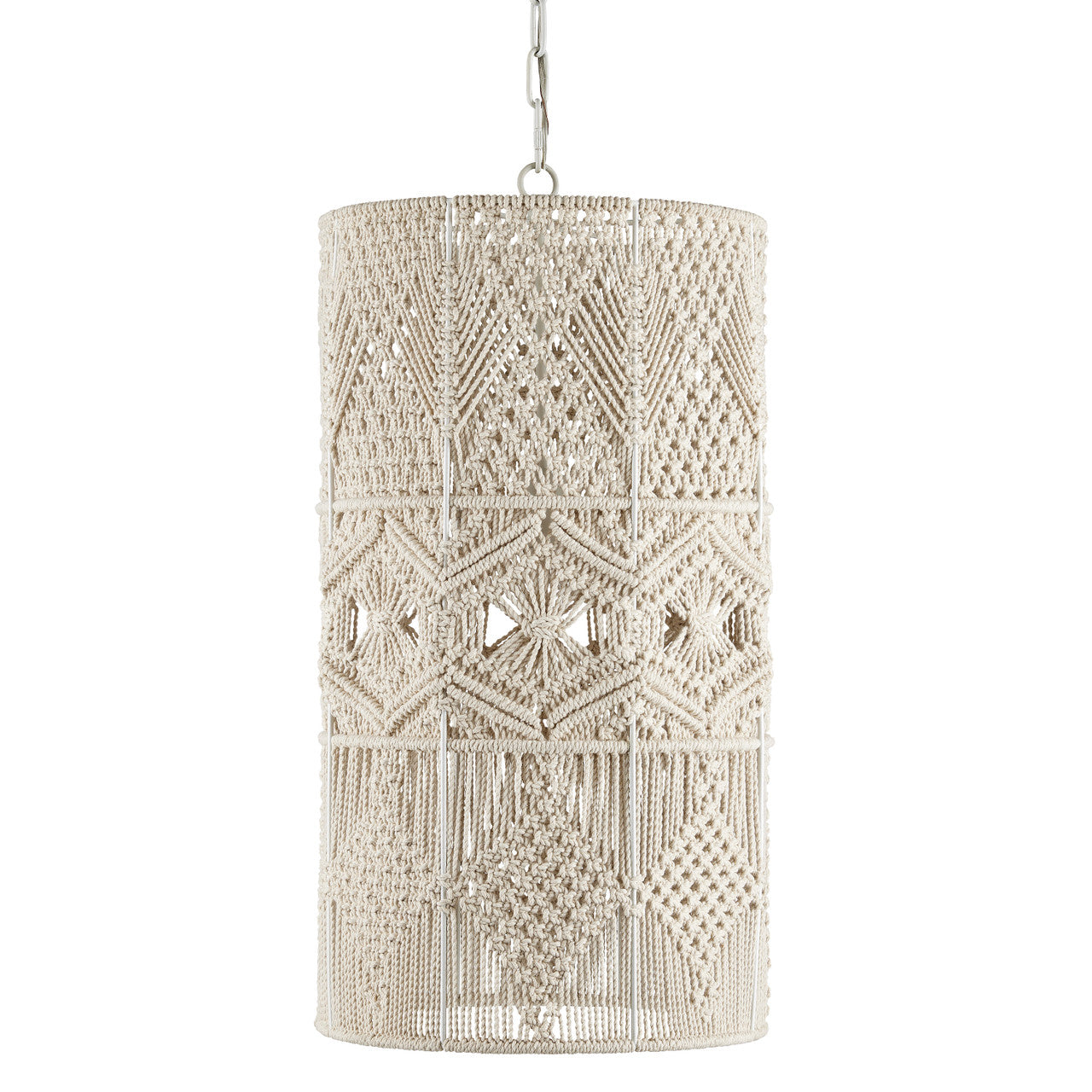 Currey & Co. Mod White Pendant 9000-0916