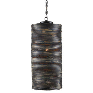 Currey & Co. Nagano Black Pendant 9000-0917