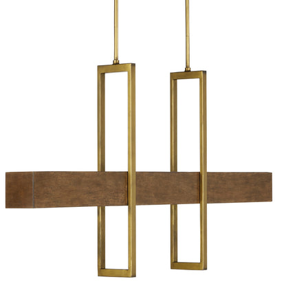 Currey & Co. Tonbridge Linear Chandelier 9000-0929