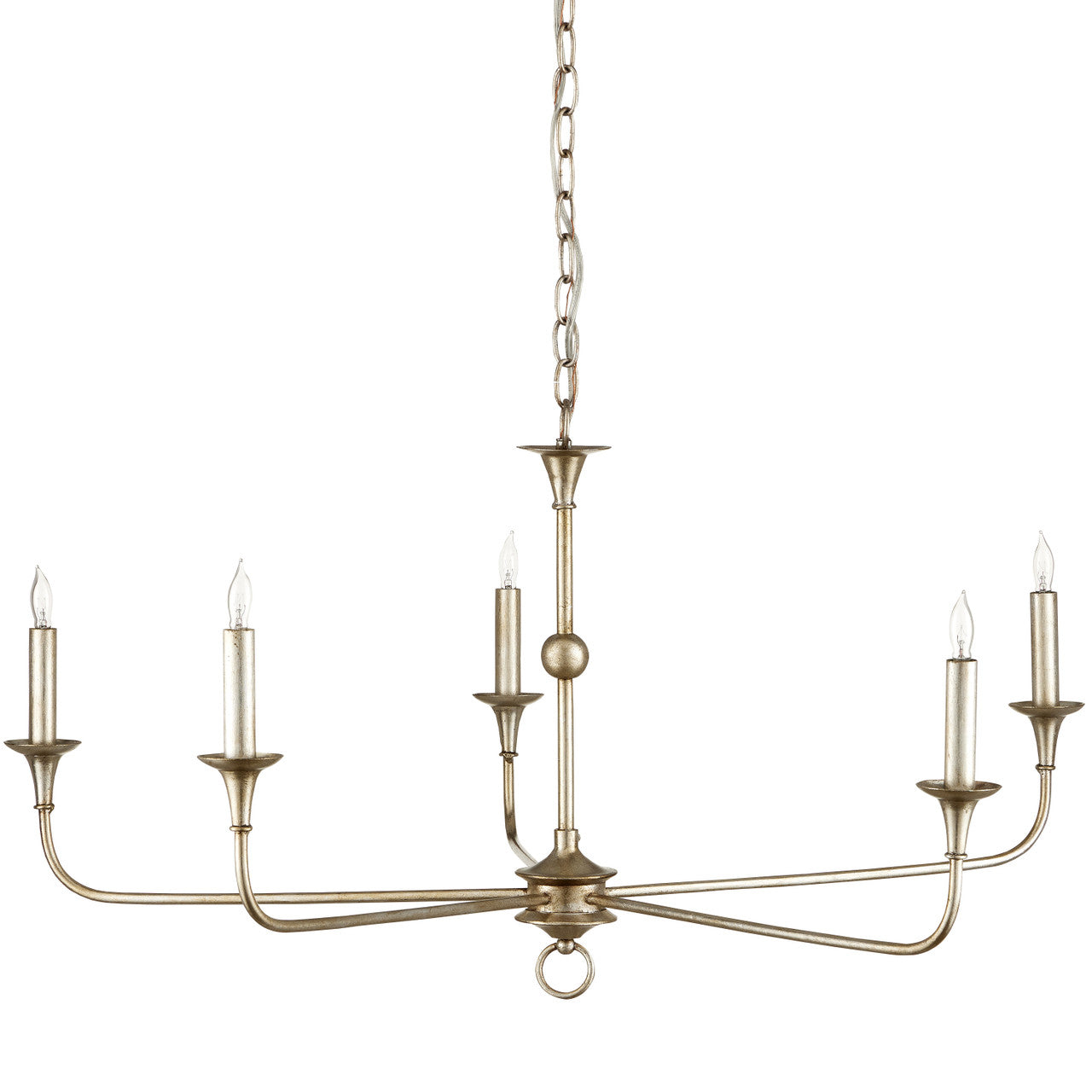 Currey & Co. Nottaway Small Champagne Chandelier 9000-0933