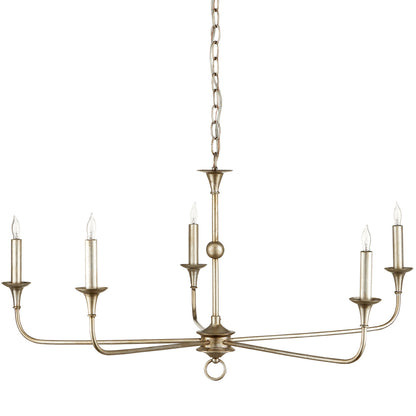 Currey & Co. Nottaway Small Champagne Chandelier 9000-0933