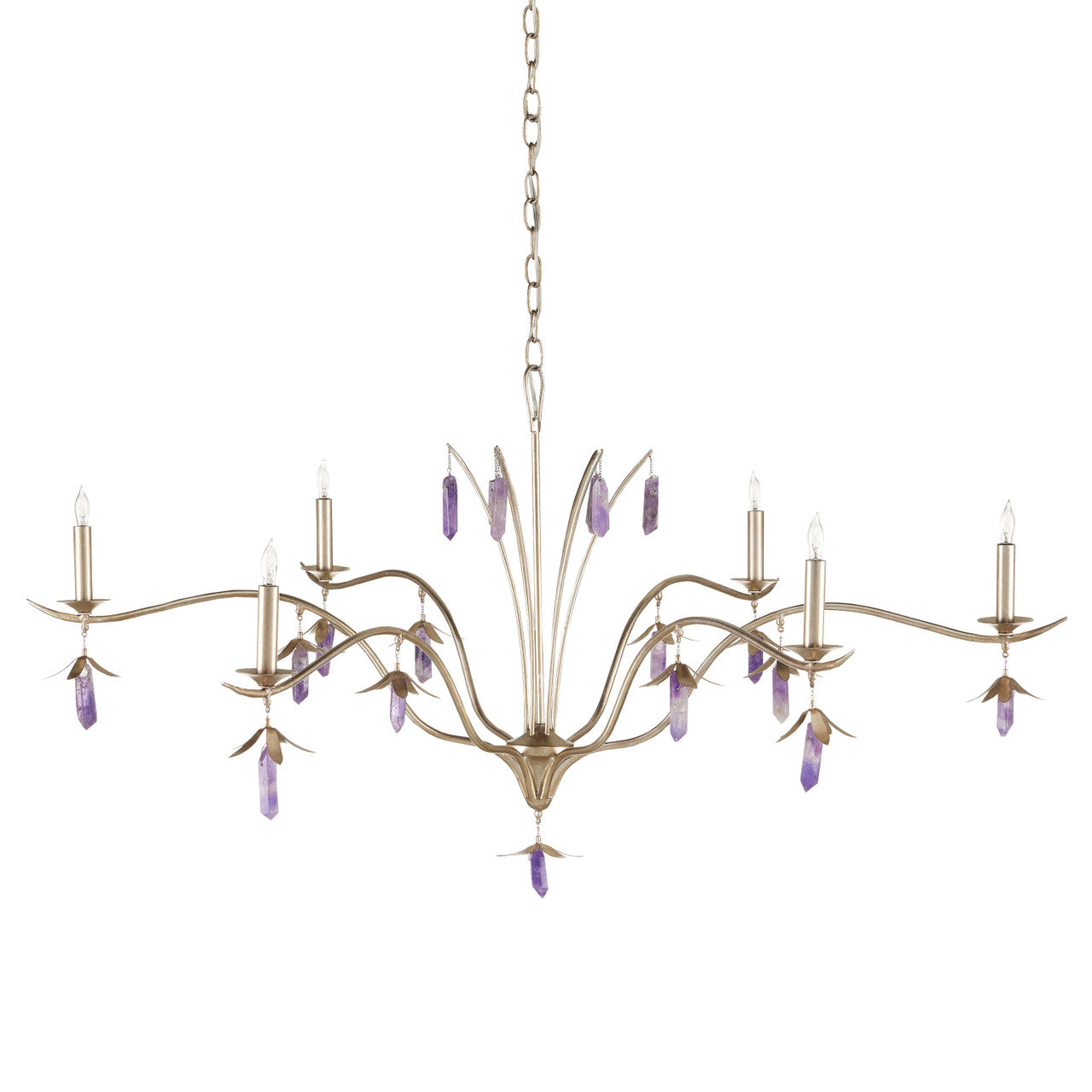 Currey & Co. Lilah Champagne Chandelier 9000-0934