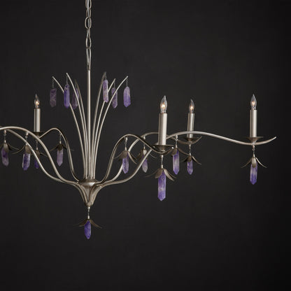 Currey & Co. Lilah Champagne Chandelier 9000-0934