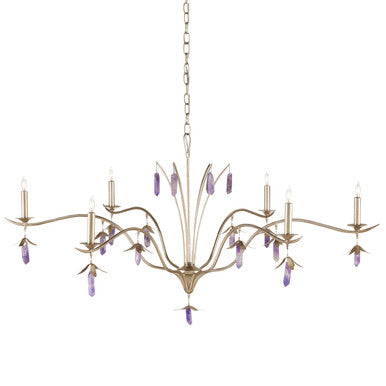 Currey & Co. Lilah Champagne Chandelier 9000-0934