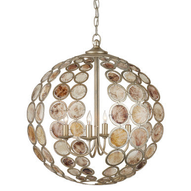 Currey & Co. Tartufo Capiz Chandelier 9000-0935