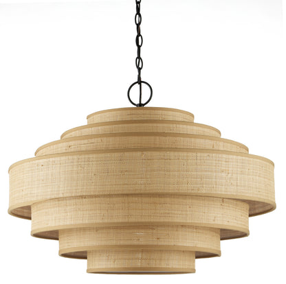 Currey & Co. Maura Natural Chandelier 9000-0946