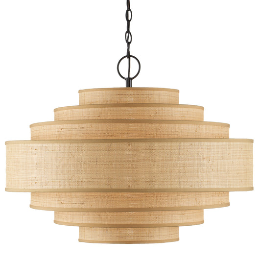 Currey & Co. Maura Natural Chandelier 9000-0946