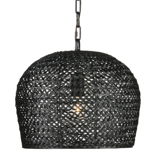 Currey & Co. Piero Black Small Pendant 9000-0960