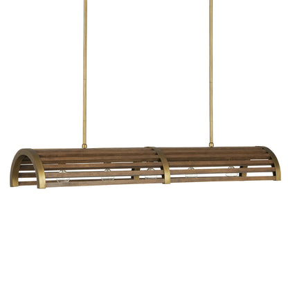 Currey & Co. Woodbine Rectangular Chandelier 9000-0967