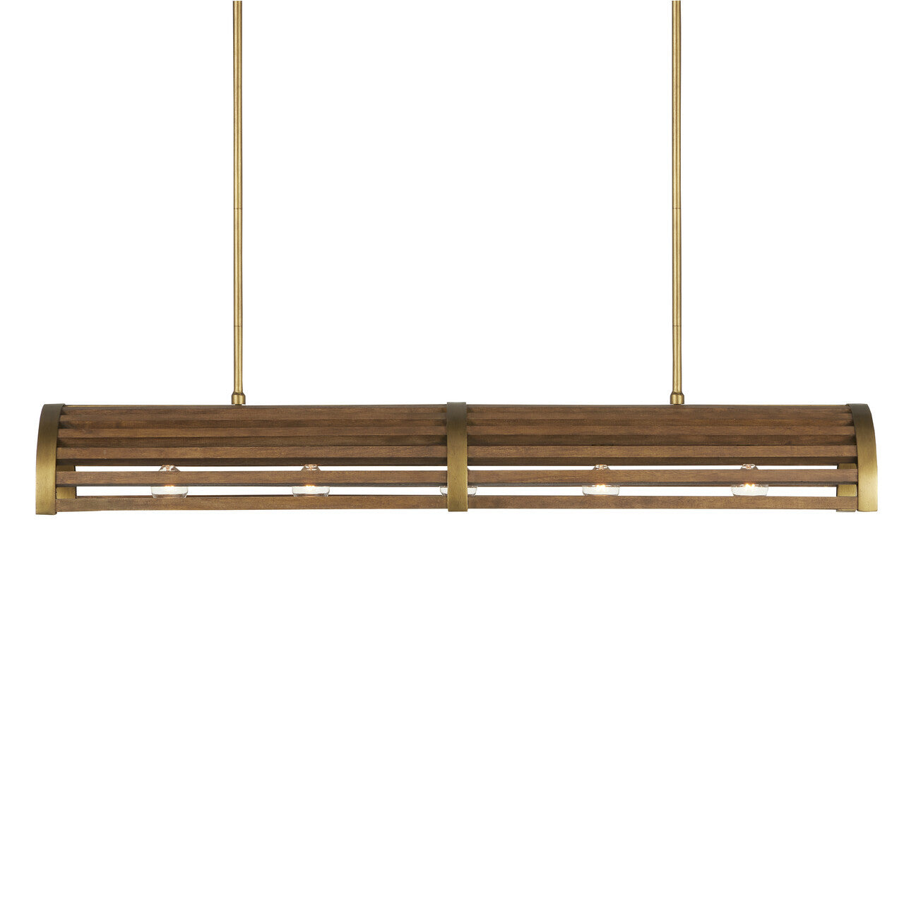 Currey & Co. Woodbine Rectangular Chandelier 9000-0967