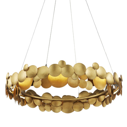 Currey & Co. Lavengro Gold Chandelier 9000-0972