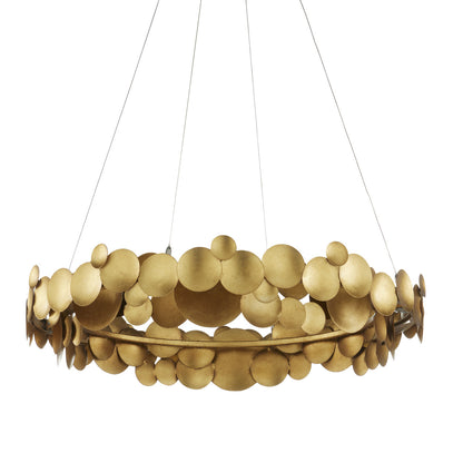 Currey & Co. Lavengro Gold Chandelier 9000-0972