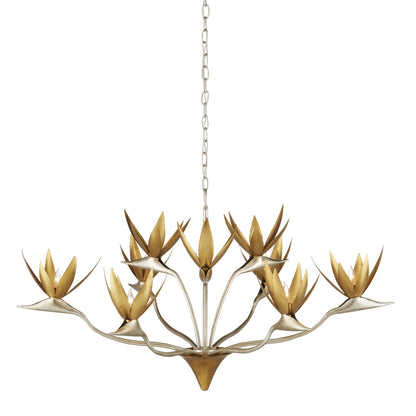 Currey & Co. Paradiso Gold & Silver Chandelier 9000-0973