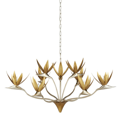 Currey & Co. Paradiso Gold & Silver Chandelier 9000-0973