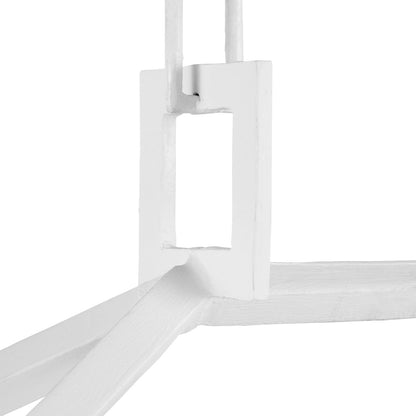 Currey & Co. Denison Rectangular White Lantern 9000-0979