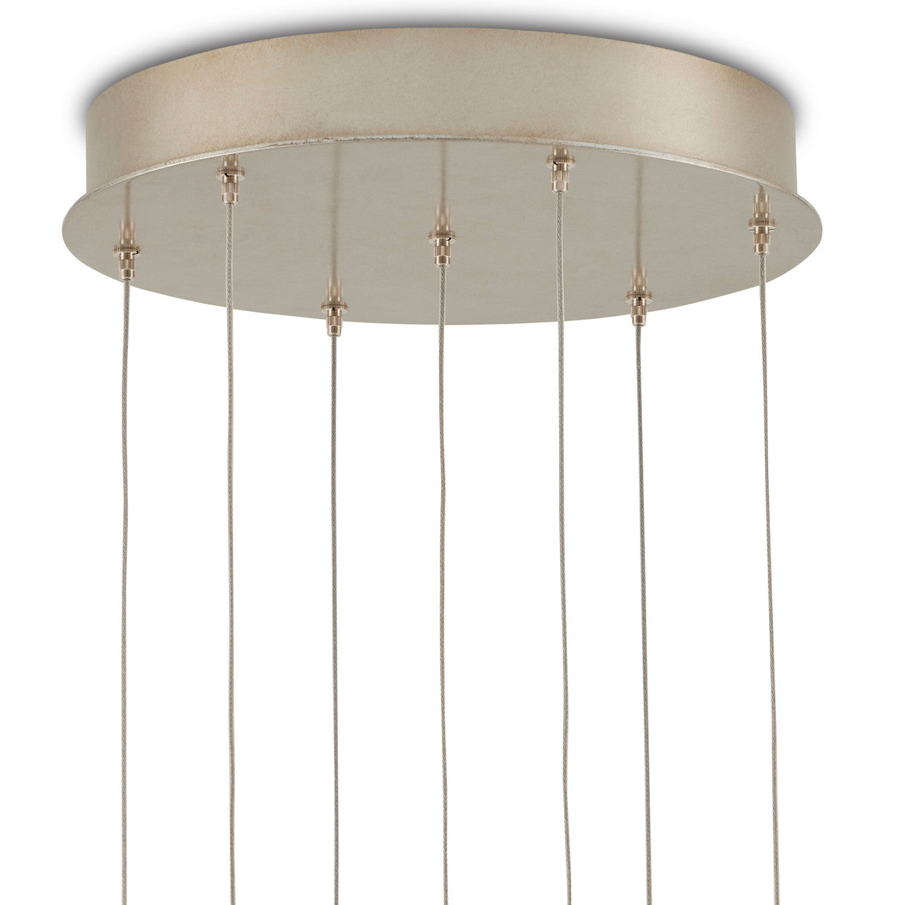 Currey & Co. Beehive Round 7-Light Multi-Drop Pendant 9000-1000