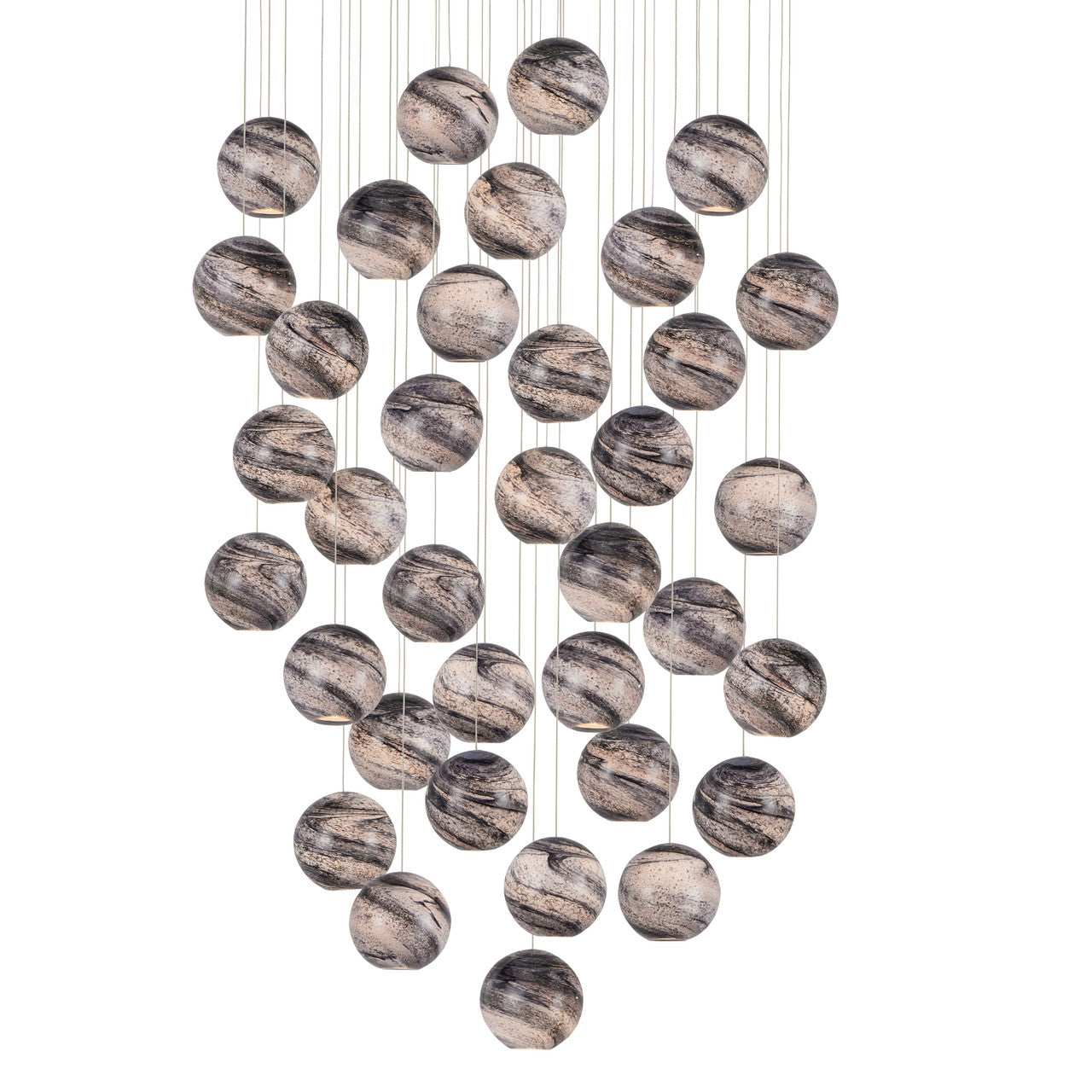 Currey & Co. Palatino 36-Light Multi-Drop Pendant 9000-1011