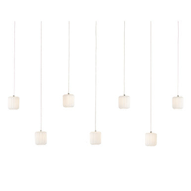 Currey & Co. Dove 7-Light Linear Multi-Drop Pendant 9000-1060