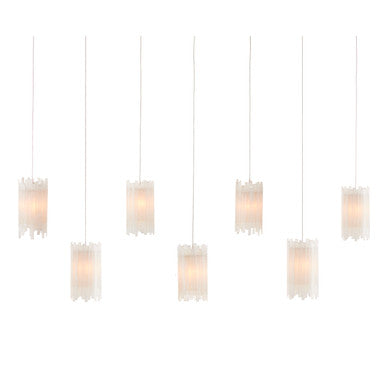 Currey & Co. Escenia 7-Light Linear Multi-Drop Pendant 9000-1062