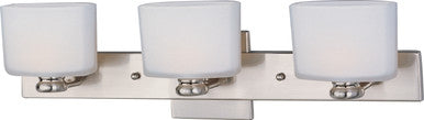 Maxim Essence 3-Light Bath Vanity in Satin Nickel 9003SWSN