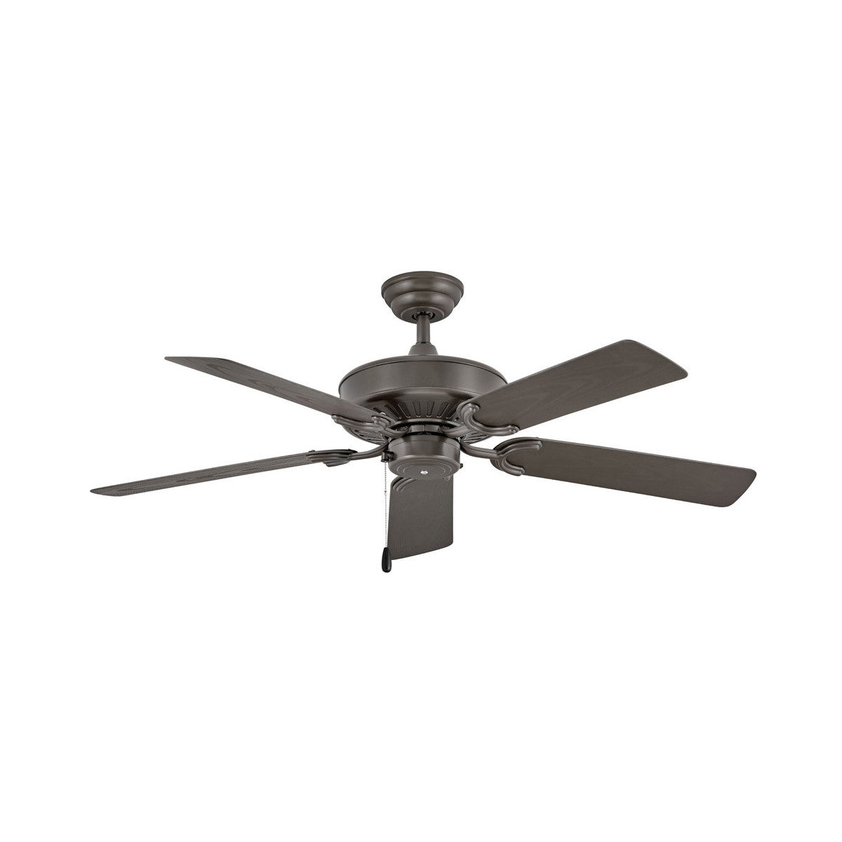 Hinkley Oasis 52" Ceiling Fan Indoor/Outdoor Metallic Matte Bronze with Pull Chain 901652FMM-NWA