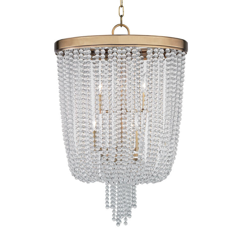 Hudson Valley Lighting Royalton Chandelier in Aged Brass 9018-AGB