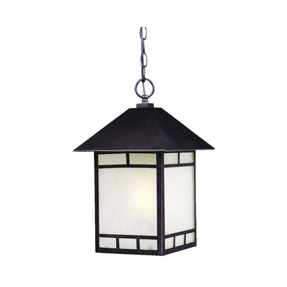 Acclaim Lighting Artisan 1-Light Architectural Bronze Hanging Light in Architectural Bronze 9026ABZ