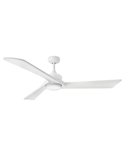 Sculpt 60" LED Smart Fan Indoor/Outdoor Matte White HIRO Control - 6 Speed Reversing 903660FWW-LDD