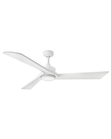 Hinkley Sculpt 60" LED Smart Fan Indoor/Outdoor Matte White HIRO Control - 6 Speed Reversing 903660FWW-LDD