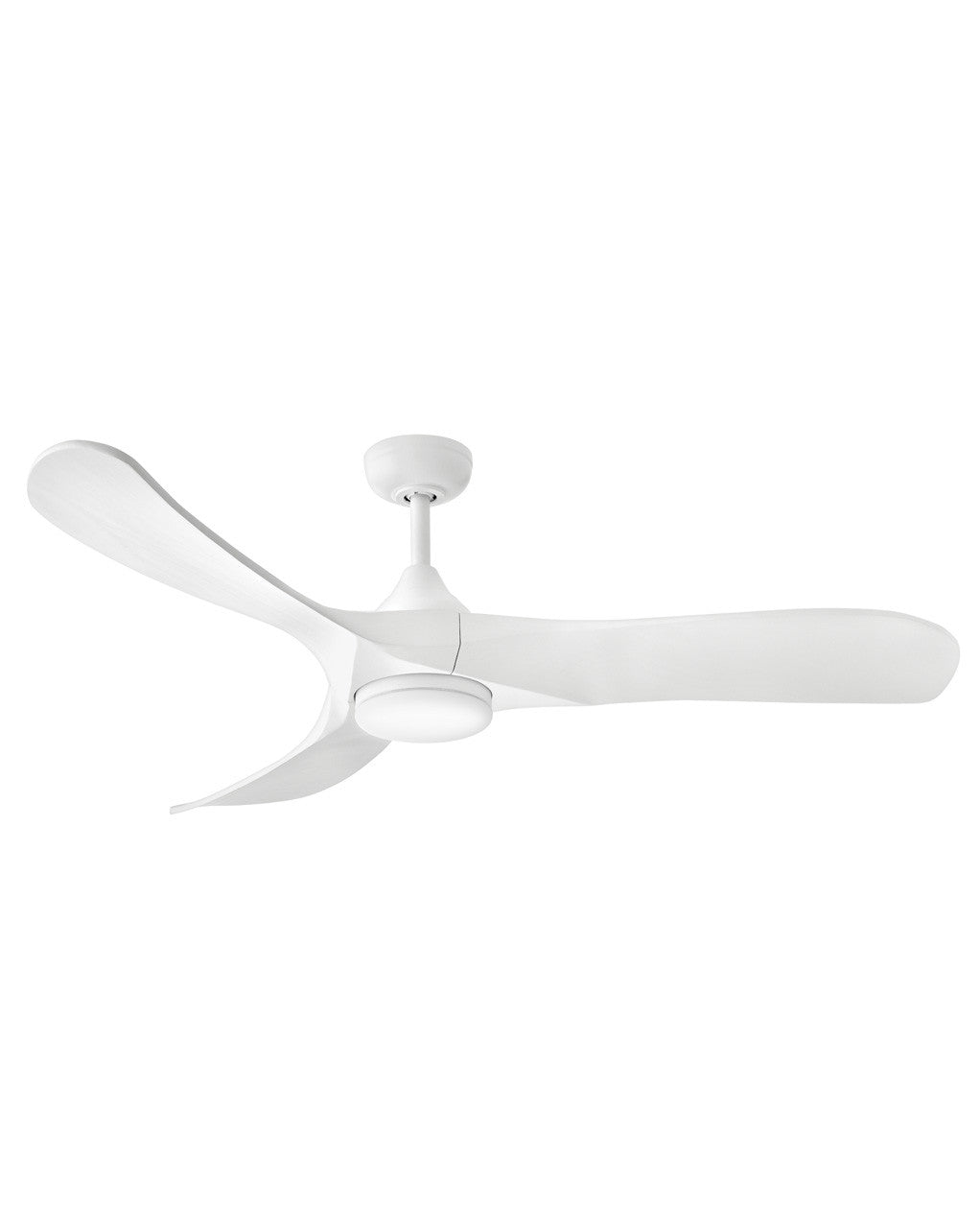 Swell Illuminated 56" LED Smart Fan Indoor/Outdoor Matte White HIRO Control - 6 Speed Reversing 903856FWW-LDD