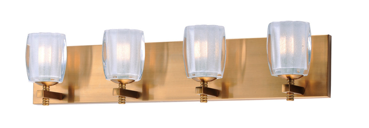 Maxim Bravado 4-Light LED Bath Vanity in Golden Bronze 9044CIGO