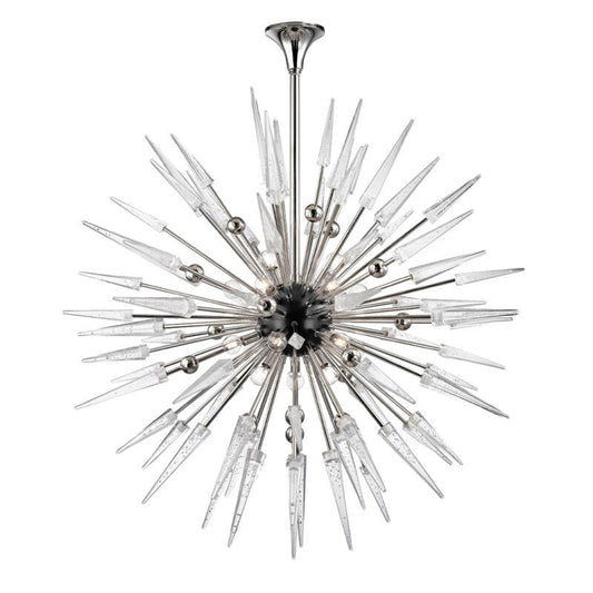 Hudson Valley Lighting Sparta Chandelier in Polished Nickel 9048-PN