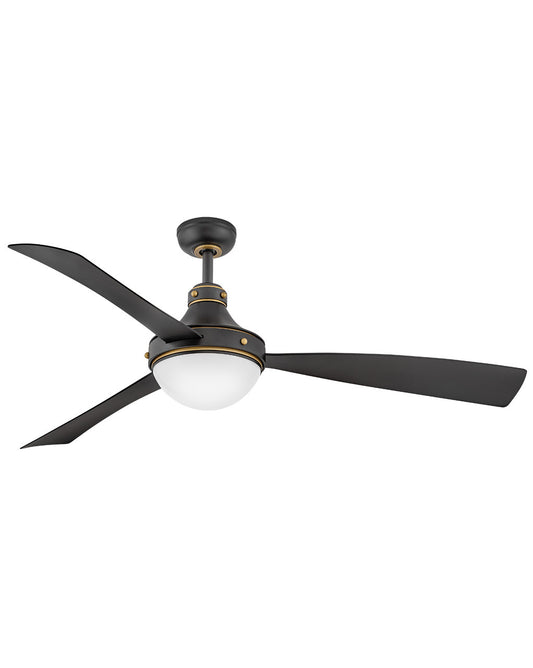 Oliver 62" LED Smart Fan Indoor/Outdoor Matte Black HIRO Control - 6 Speed Reversing 905962FMB-LWD