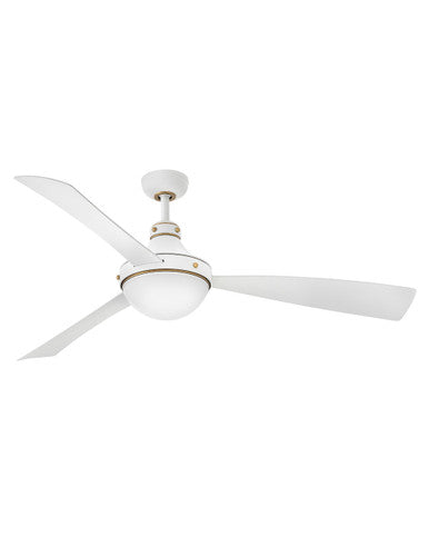 Hinkley Oliver 62" LED Smart Fan Indoor/Outdoor Matte White HIRO Control - 6 Speed Reversing 905962FMW-LWD