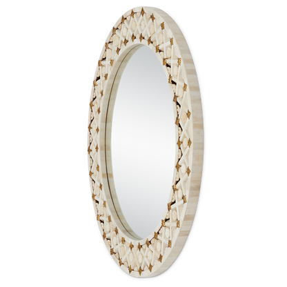 Currey & Co. Ellaria Round Mirror 1000-0136