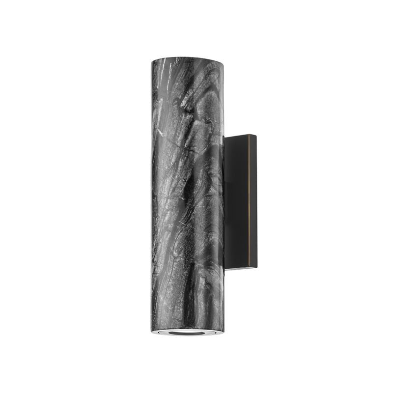 Hudson Valley Lighting Predock Wall Sconce in Black Brass 9102-BBR