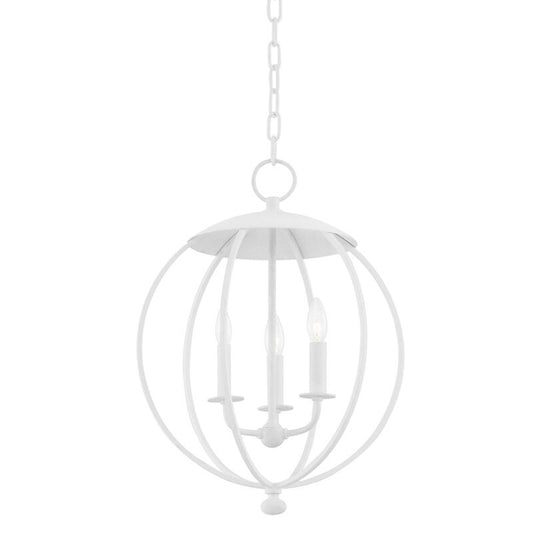 Hudson Valley Lighting Wesley Lantern in White Plaster 9117-WP