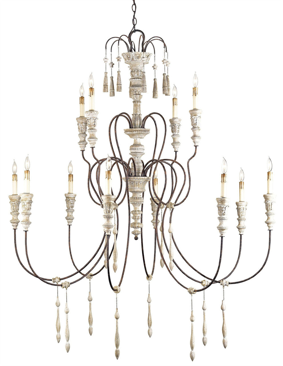 Currey & Co. Hannah Large Chandelier 9117