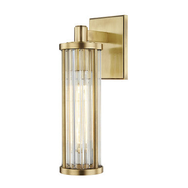 Hudson Valley Lighting Marley Wall Sconce in Aged Brass 9121-AGB