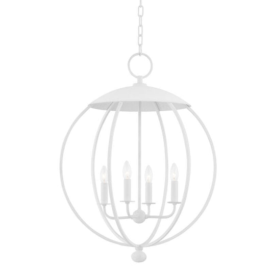 Hudson Valley Lighting Wesley Lantern in White Plaster 9124-WP