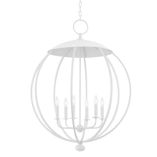 Hudson Valley Lighting Wesley Lantern in White Plaster 9132-WP